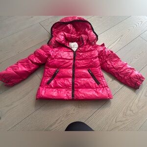 Authentic hot pink moncler jacket